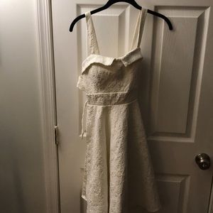 Pull Up a Cherry ModCloth Dress in Cream! Wedding